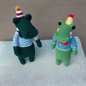 rene yacare caiman  animal friends of Pica Pau GATOR stuffed animal